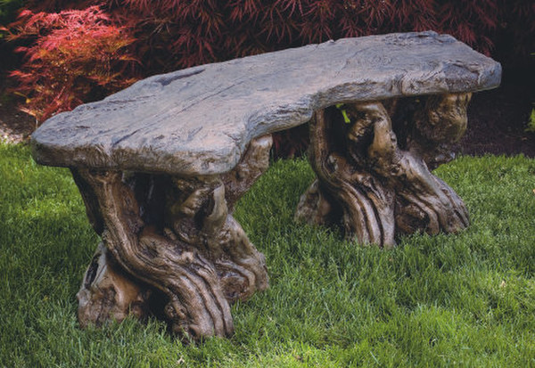 Timber Bench blends nature create that perfect outdoor setting